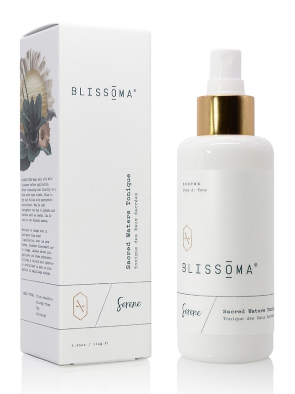 Blissoma Serene Sacred Waters Tonique — NIB